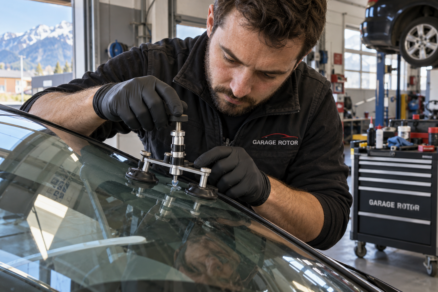 Autoglas fachgerecht bearbeiten
